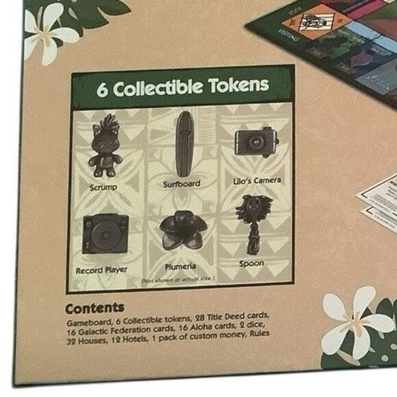 Lilo Stitch Disney Monopoly Sealed With Collectible Tokens - Picture 3 of 4
